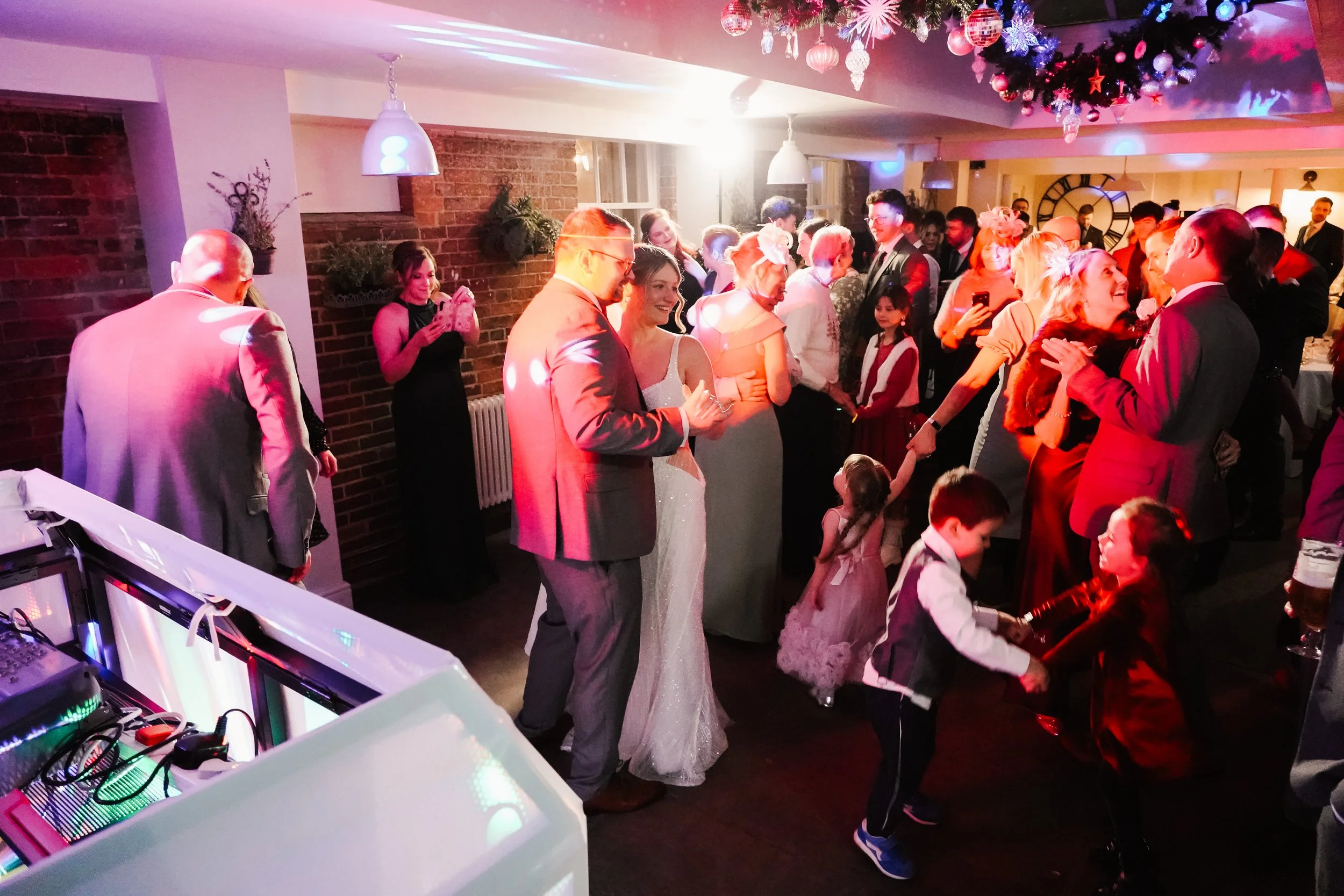 Christmas and Winter Twilight Wedding Venue inspiration Derbyshire