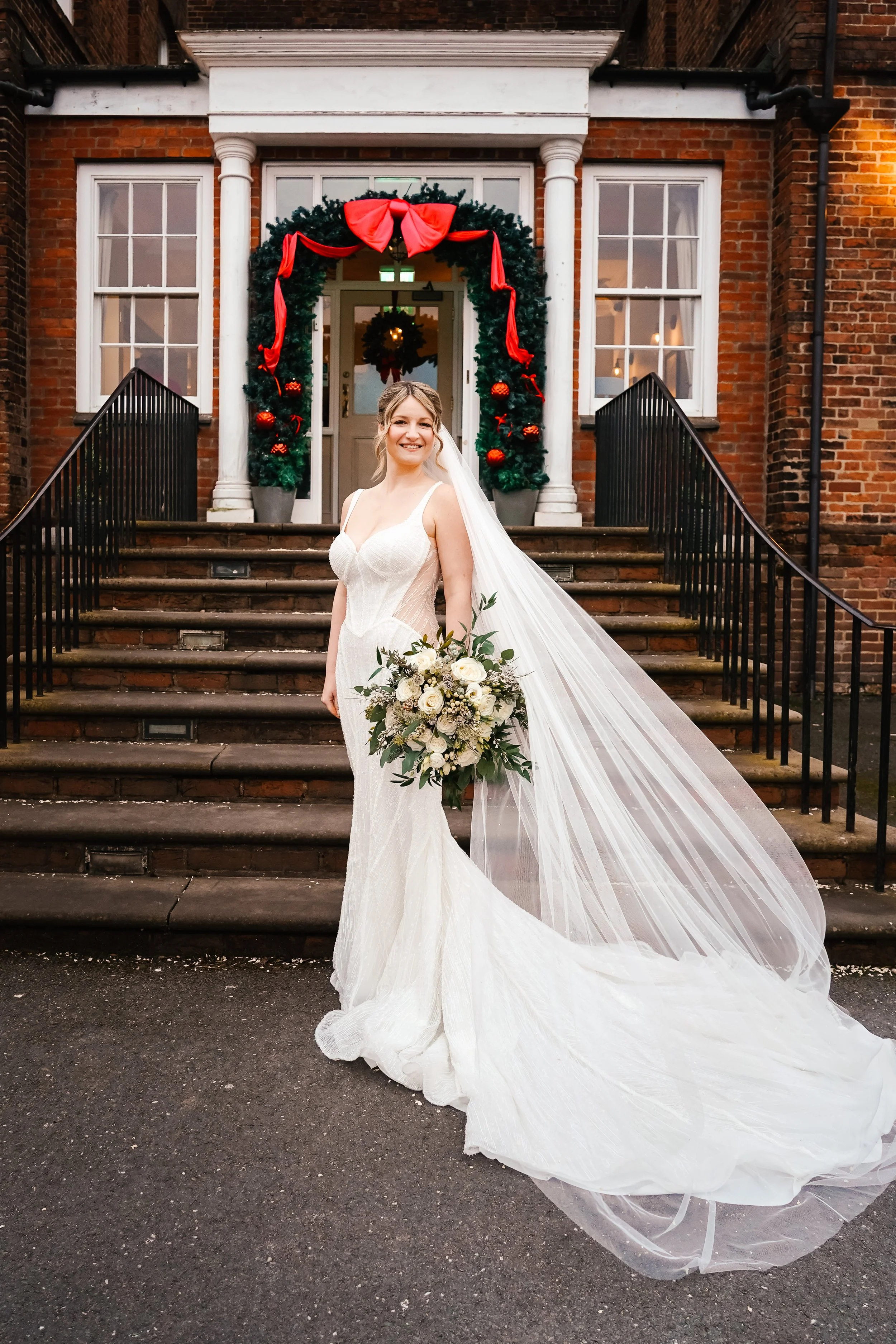 Christmas and Winter Twilight Wedding Venue inspiration Derbyshire
