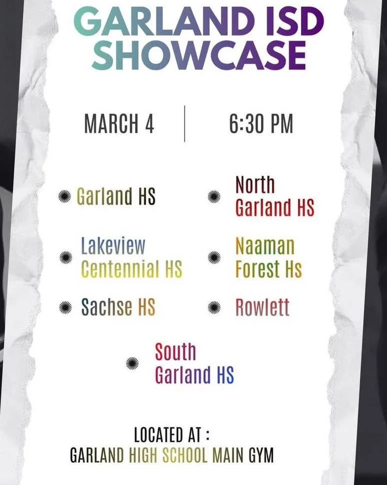 Come out and watch our @naamanguard perform in the Garland ISD guard showcase at garland HS tomorrow night.