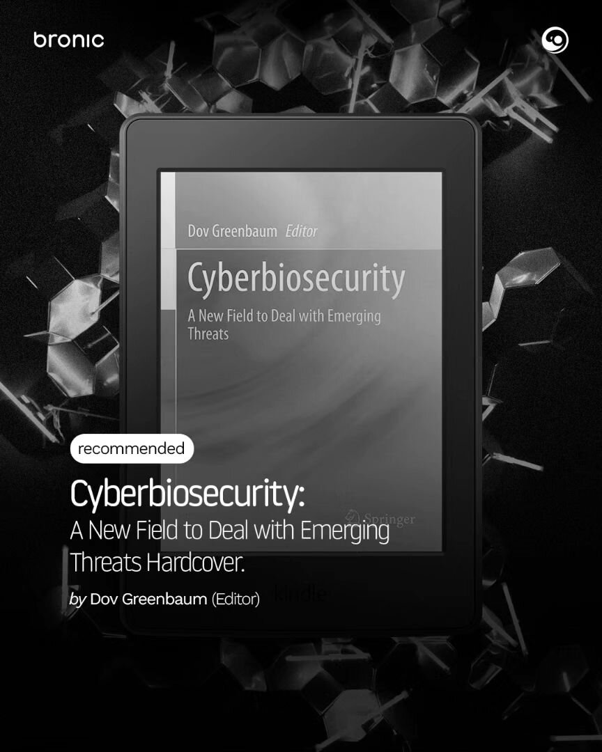 🚀 (More) Exciting news! The latest chapter in the Cyberbiosecurity book is now available, and we're proud to have contributed to it! 📚 

Our chapter delves into the intersection of crime science, synthetic biology, and biotechnology, exploring ways