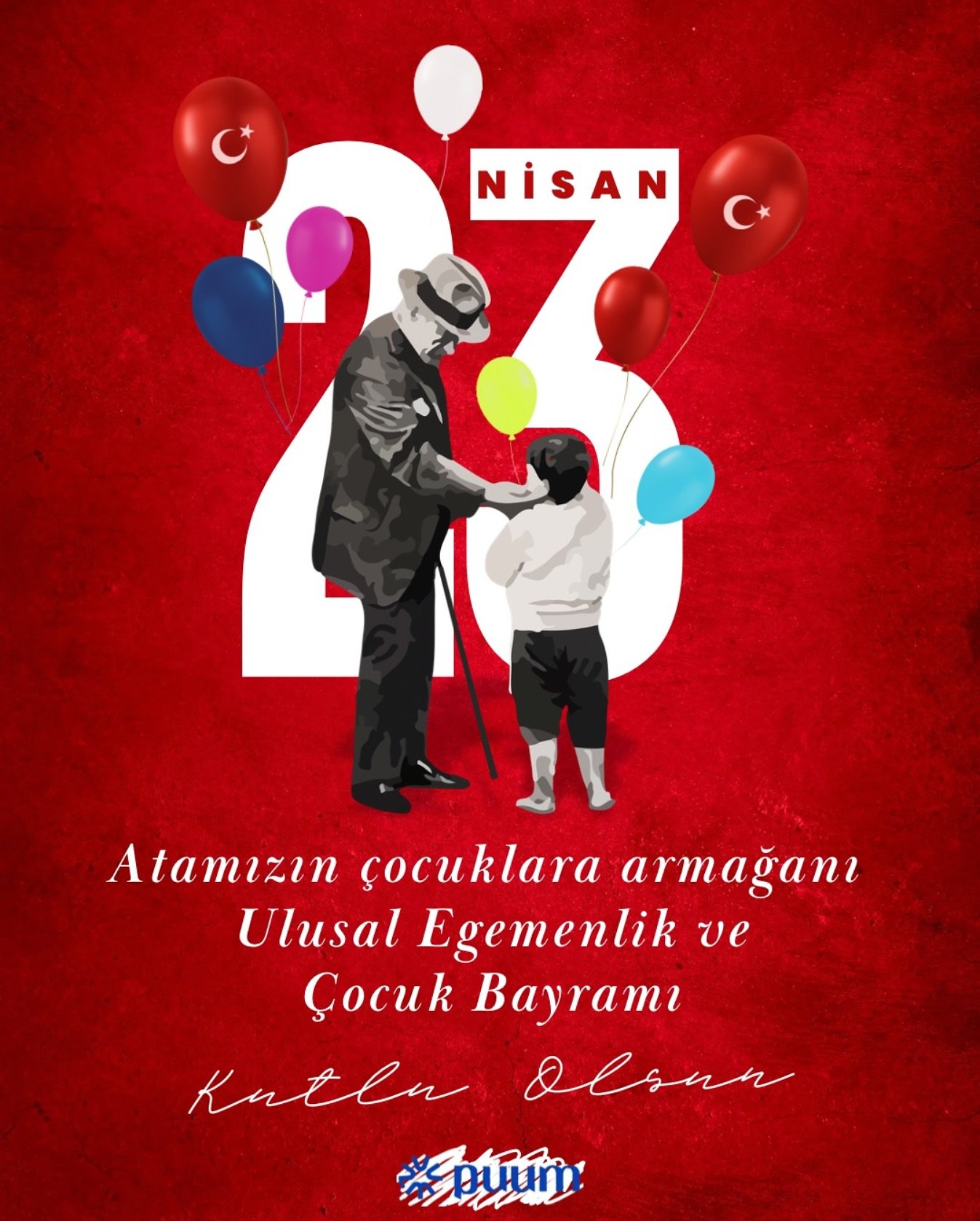 April 23 is more than a celebration — it’s a timeless gift from Atatürk, reflecting his love, belief, and vision for children. Forever in your light, Atatürk. ♥️🙏🏼
•
23 Nisan, sadece bir bayram değil; Atatürk&