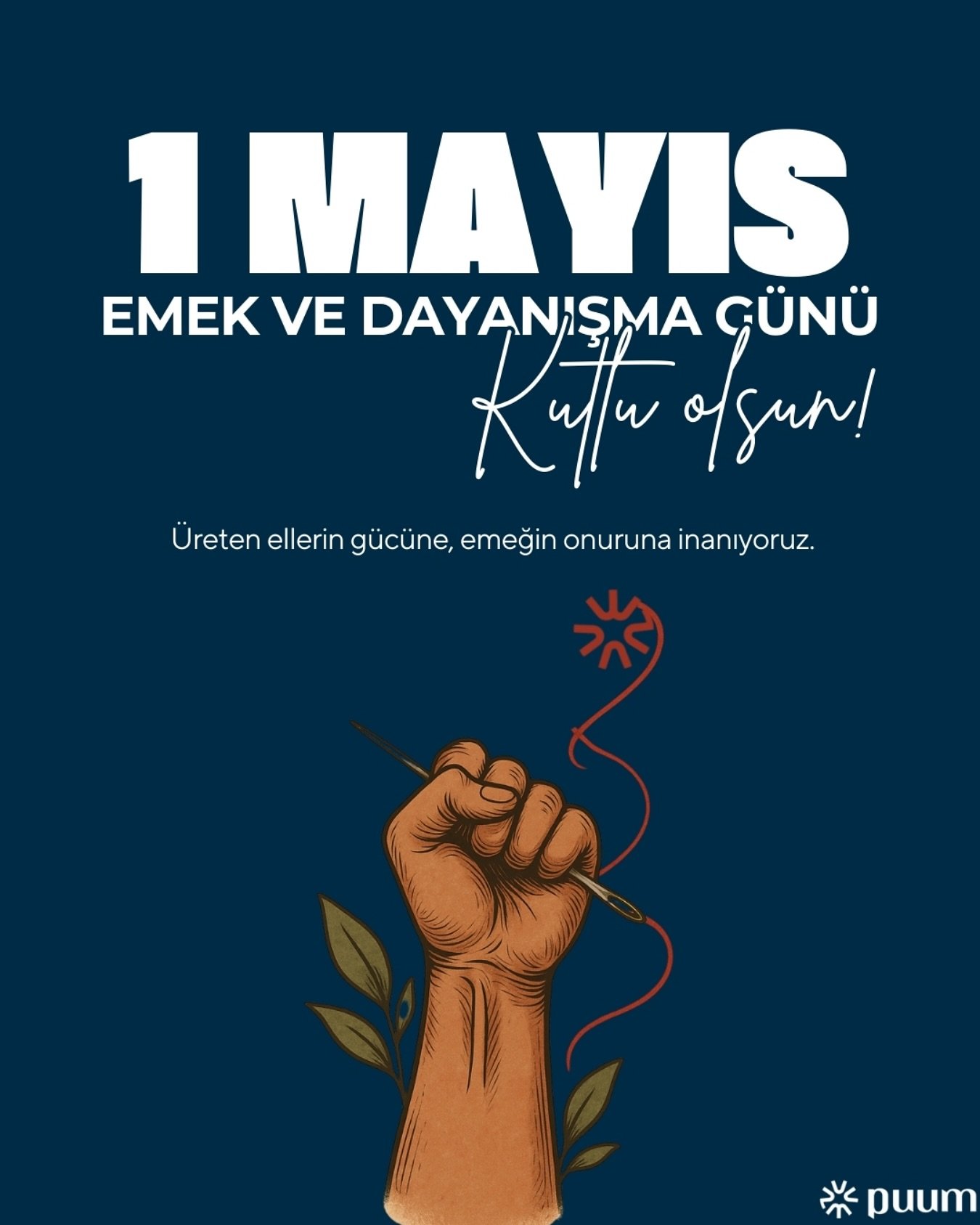 Haksızlıkların, eşitsizliklerin, adaletsizliklerin olmadığı; emeğin sömürülmediği; aydınlık ve eşit bir dünya umuduyla..
Tüm emekçi kardeşlerimizin 1 Mayıs Emek ve Dayanışma Günü kutlu olsun. Üreten ell
