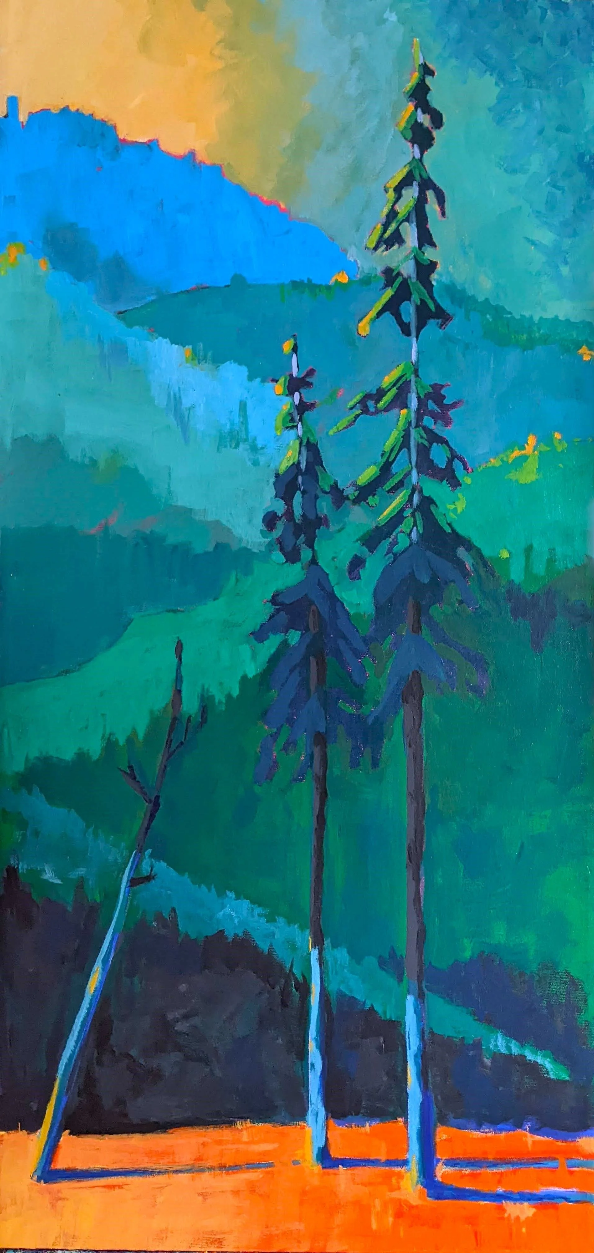 Summer Sundown 15x30 Acrylic