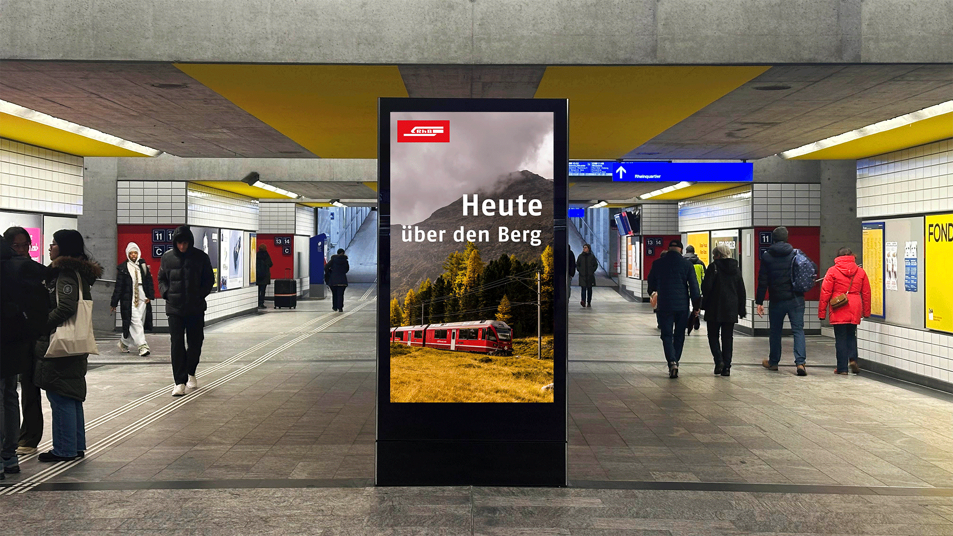 Rhätische Bahn - Campaign