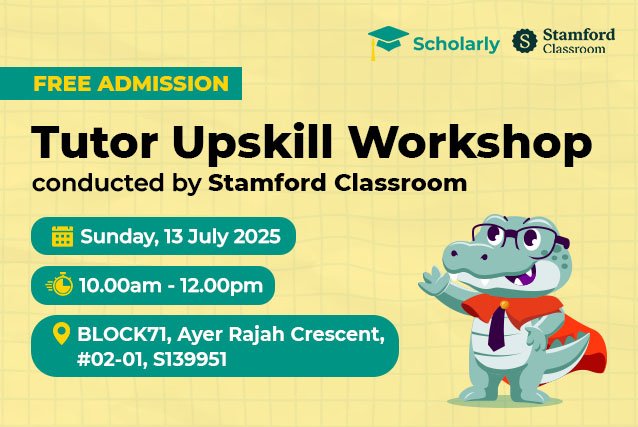 Back by Popular Demand: Tutor Upskill Workshop!