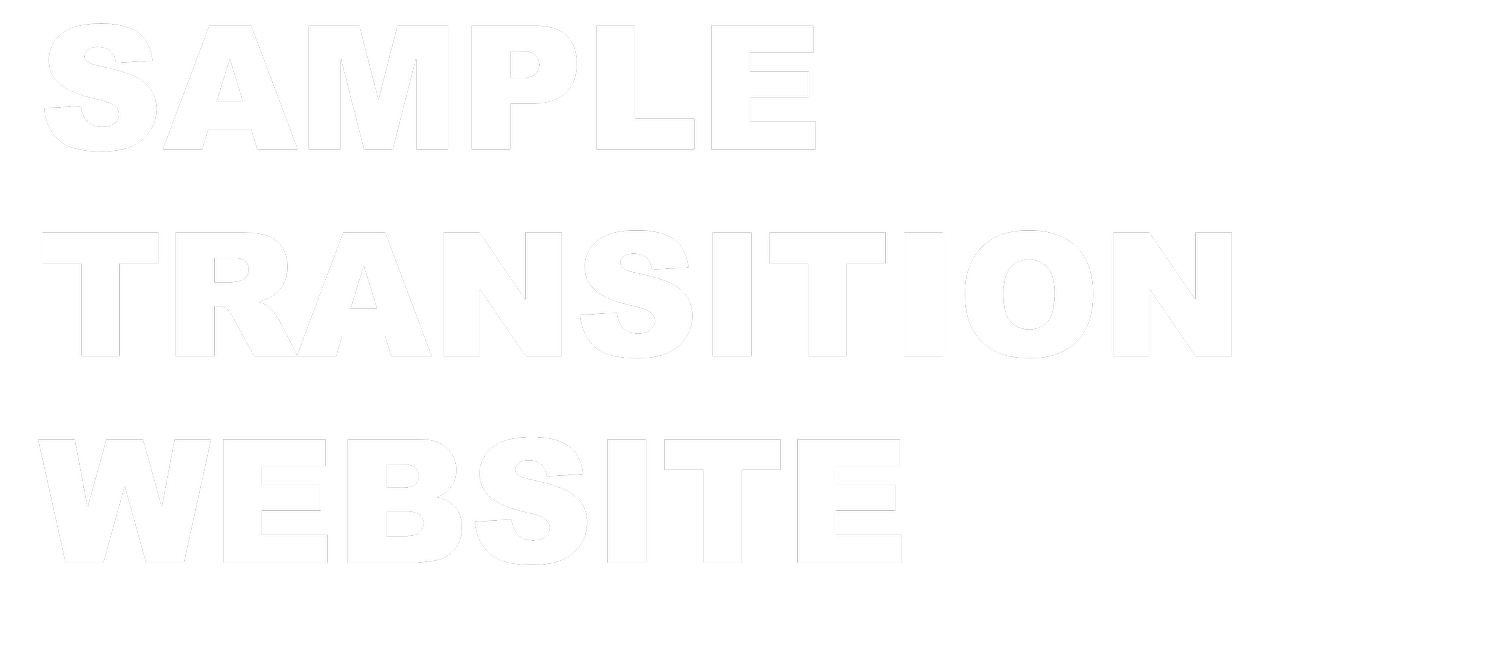 Sample Transition Website
