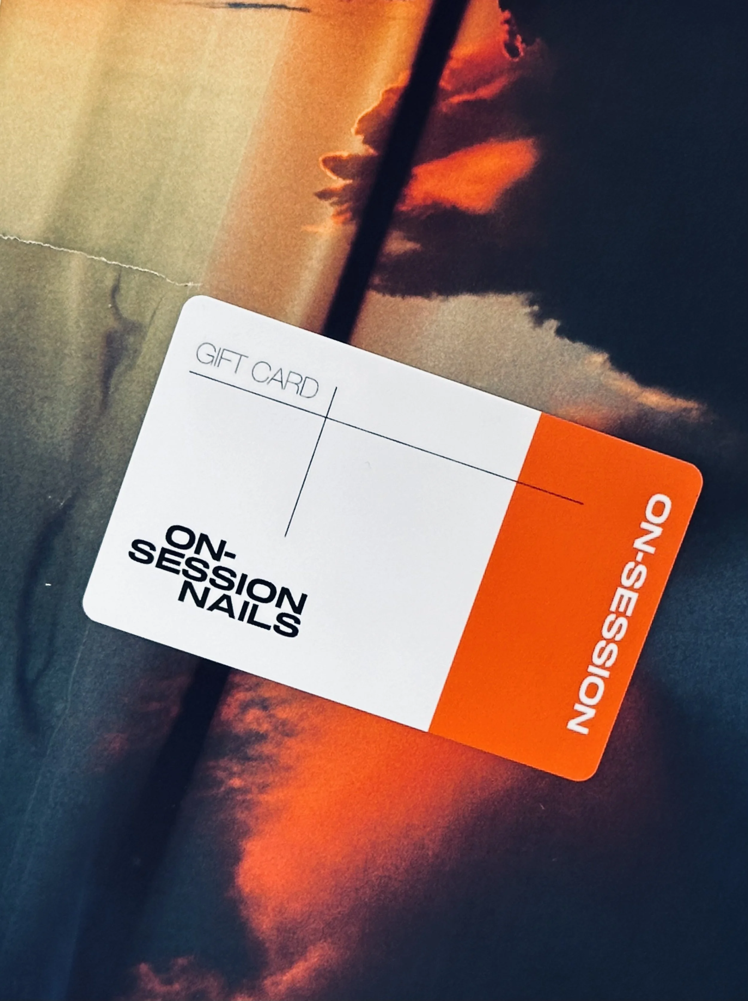 on-session gift card