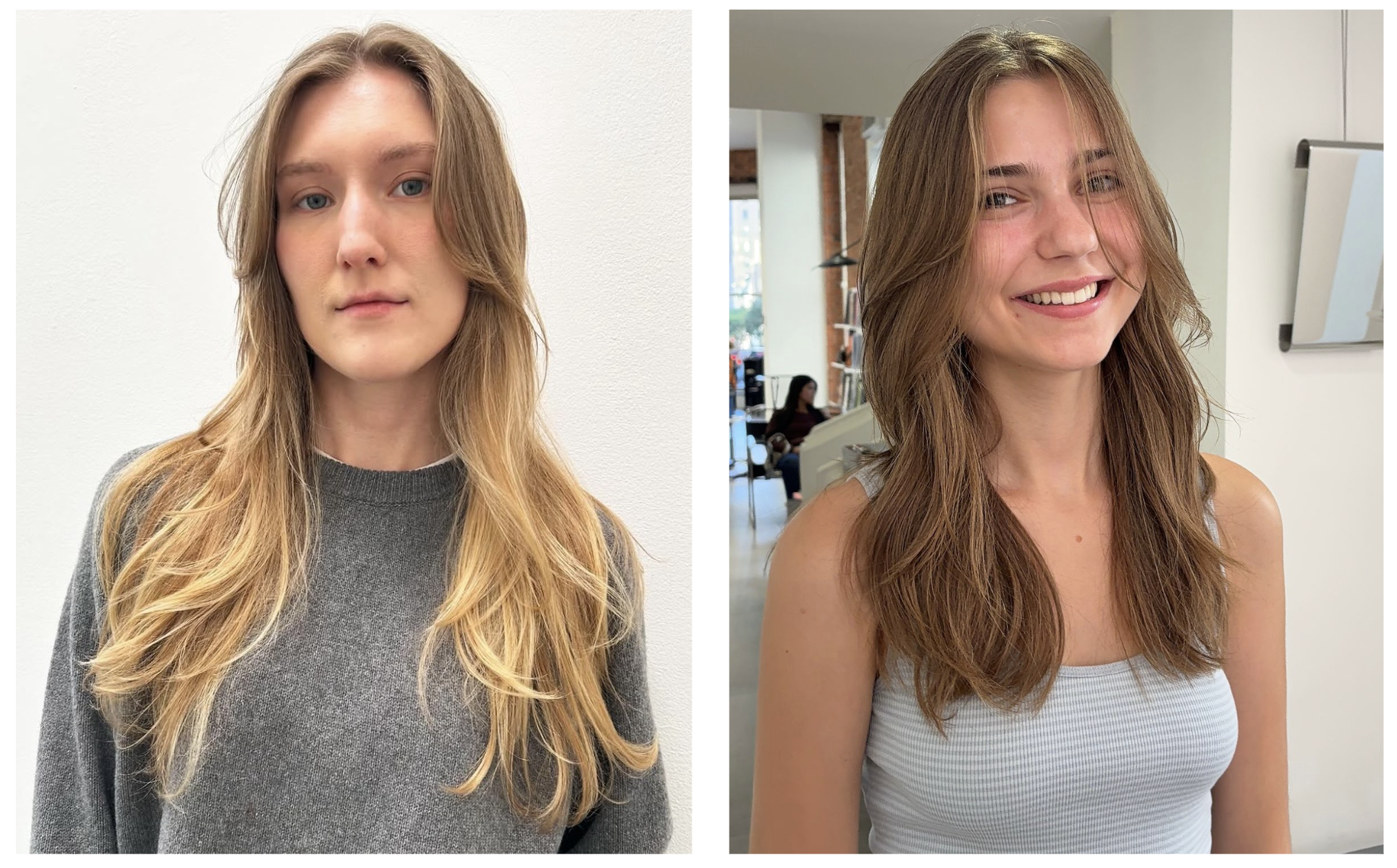 Face-Framing Layered Cut by ON-SESSION