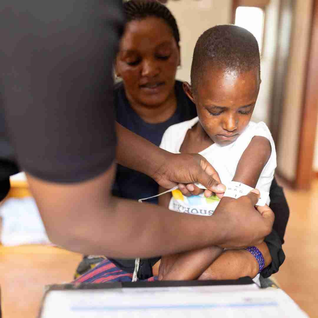 Making sure our children are &lsquo;surgery-strong&rsquo; takes into account their physical and psychological wellbeing. 

Many arrive malnourished, which we remedy with a customised feeding programme: our nurses weigh and measure their progress week