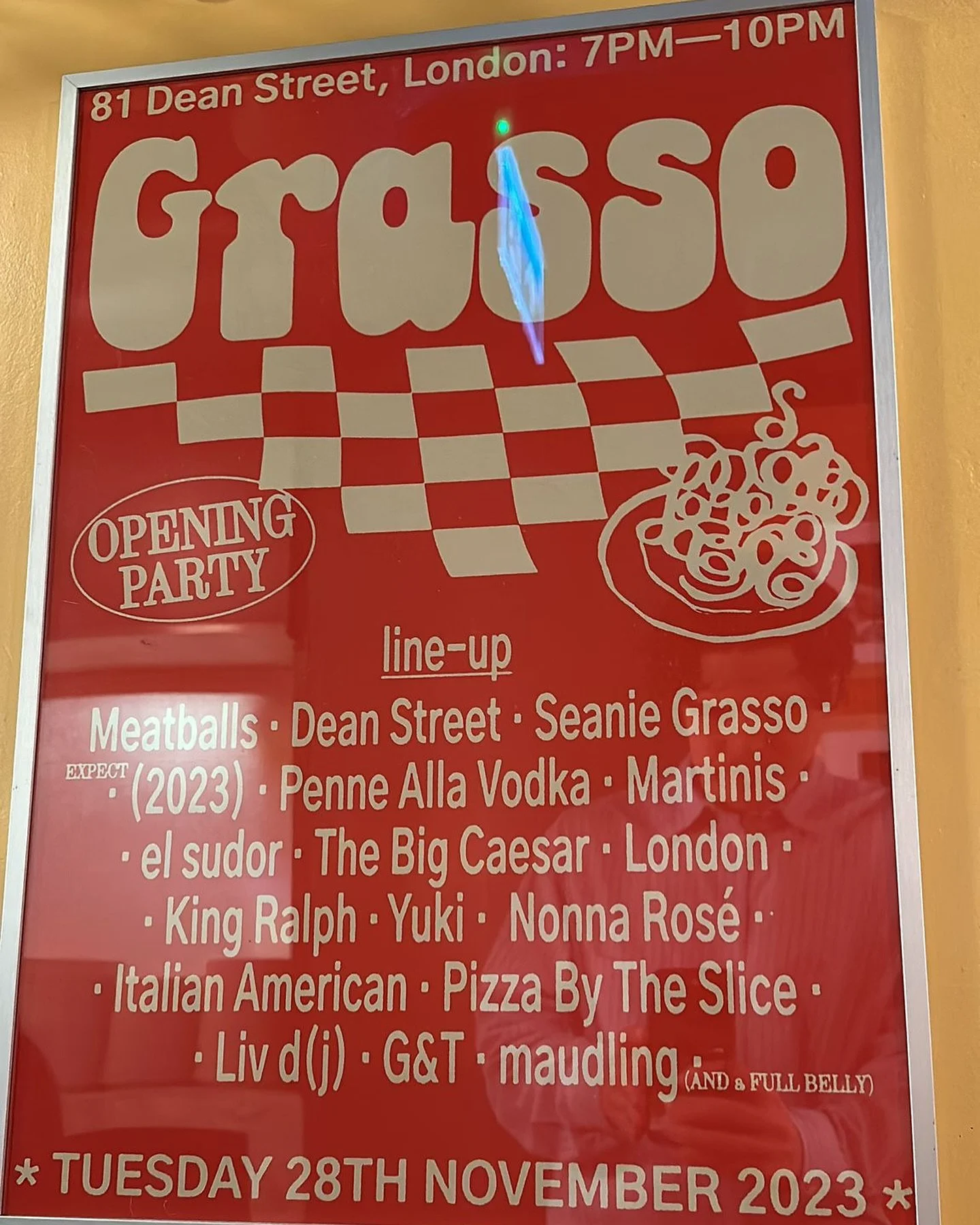just walked past the poster and realised it&rsquo;s one year since our little opening shindig.

time really has flown by.

big thanks to everybody who came down that night, and to all who&rsquo;ve supported us ever since. 

❤️❤️❤️❤️❤️