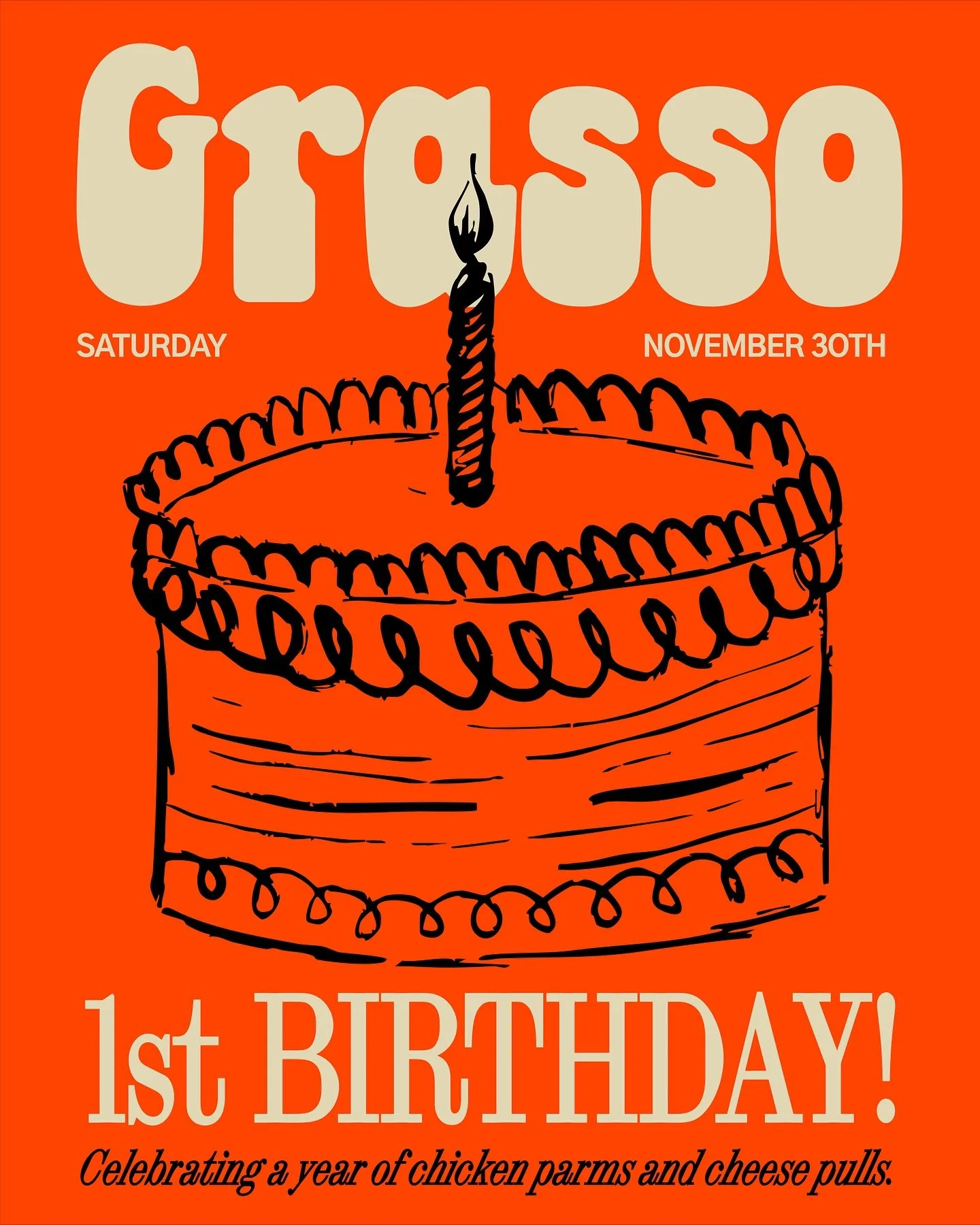 we&rsquo;re celebrating a year of grasso with a special dj lineup tomorrow, featuring some of sohos finest selectors!!!