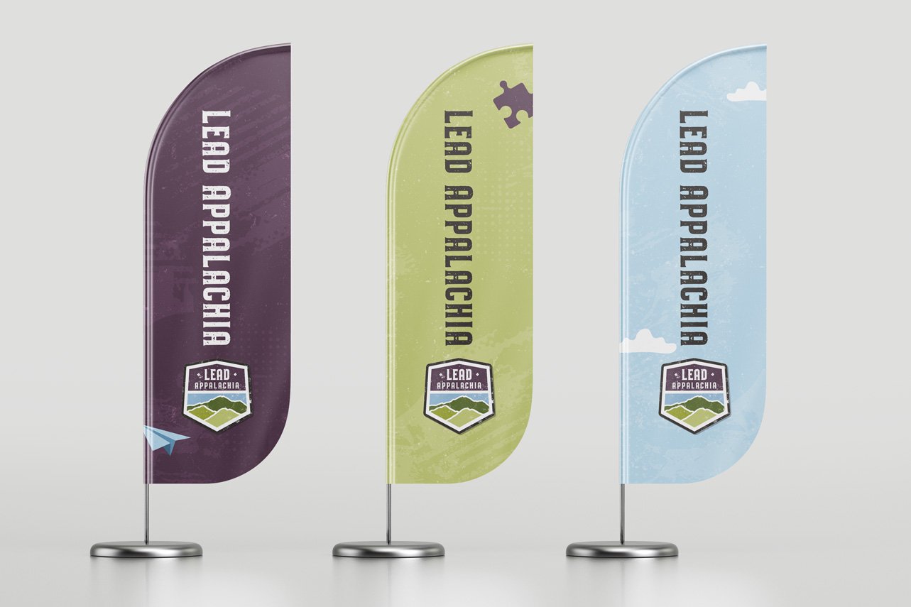  Lead Appalachia banner flags 