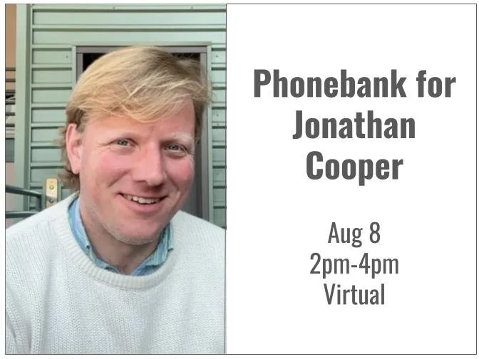 Phone bank for Jonathan Cooper in Ben-1
