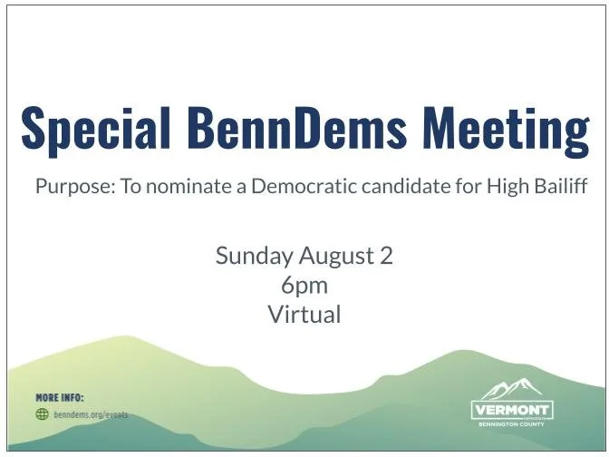 Special BennDems Meeting