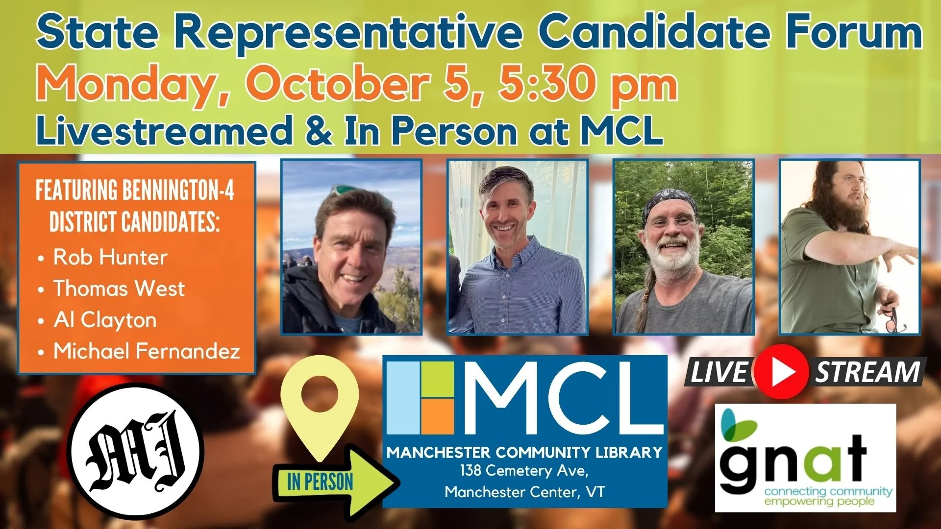 State Representative Candidate Forum - Bennington-4