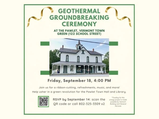 Pawlet Geothermal Groundbreaking- Jessica Van Oort Speaking