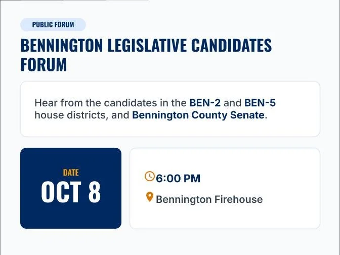 Bennington Candidates Forum