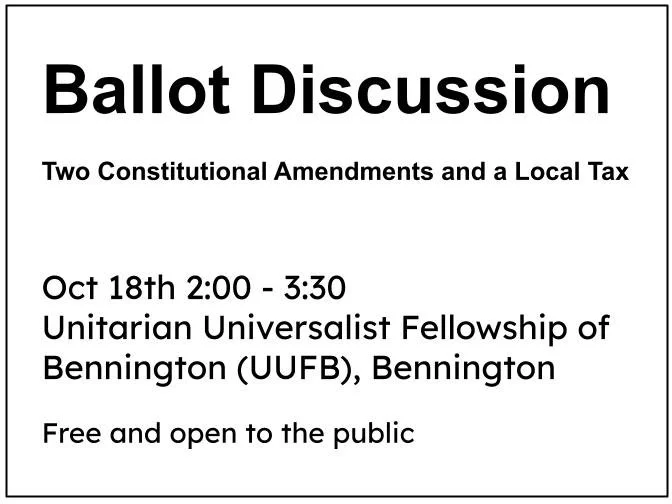 Ballot Discussion: Two Constitutional Amendments and a Local Tax