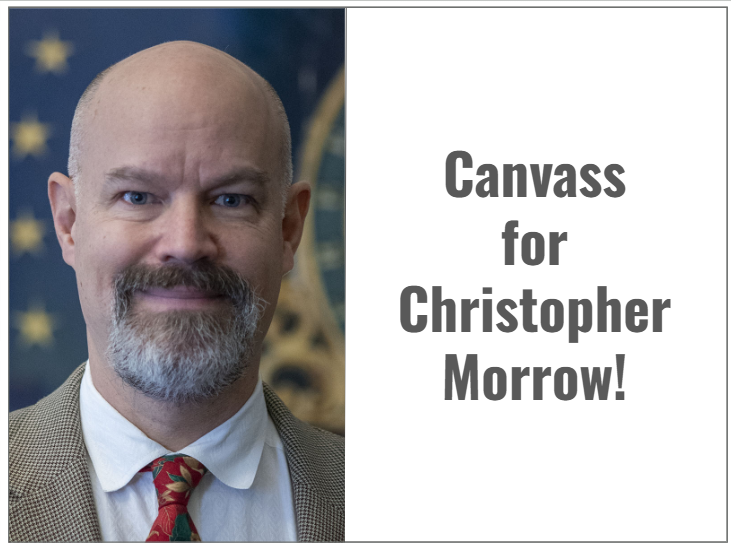 Knocking Doors with Christopher Morrow for State House!