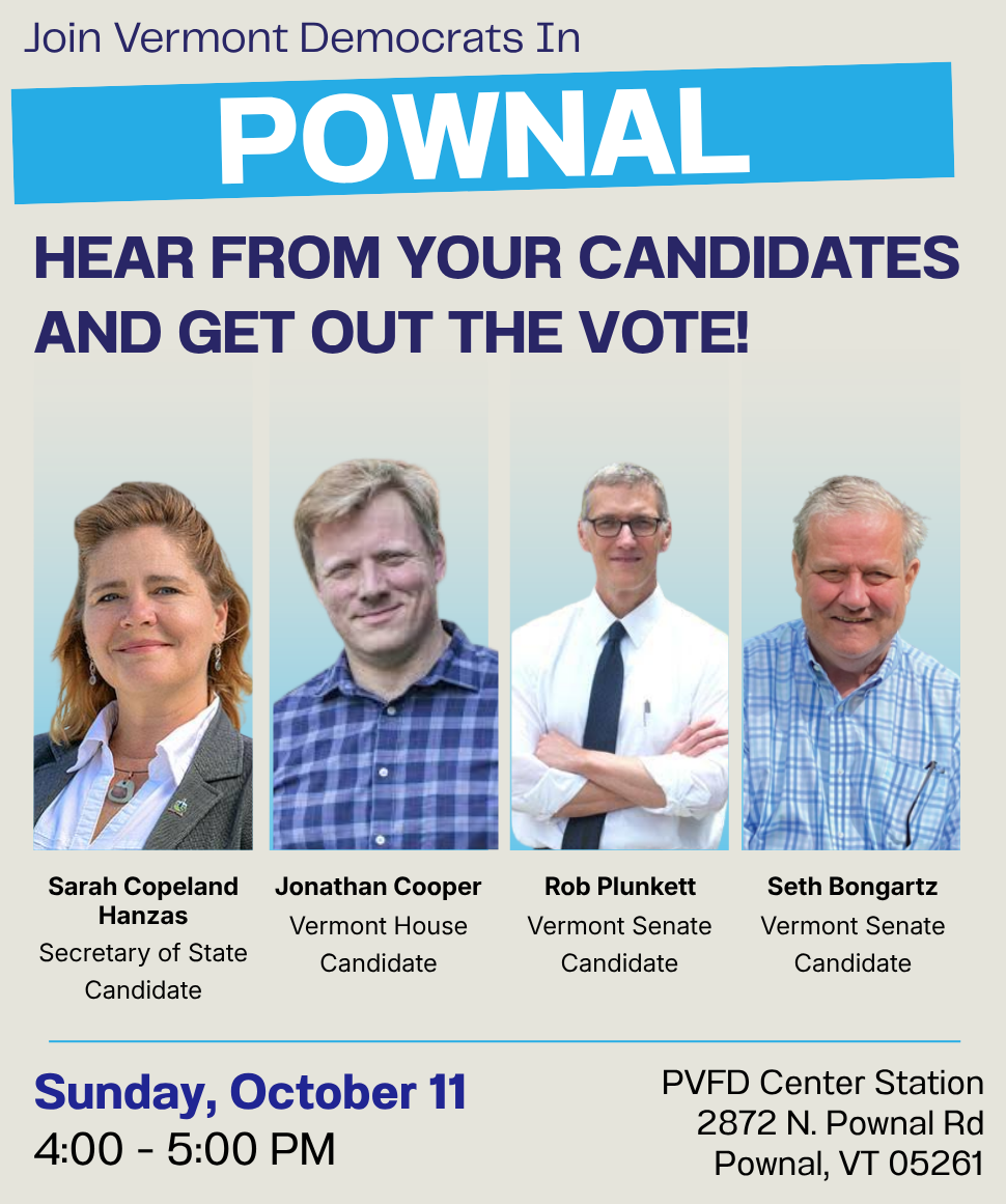 Democratic Party Get Out the Vote Rally
