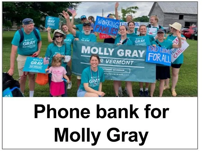 Phone Bank for Molly Gray