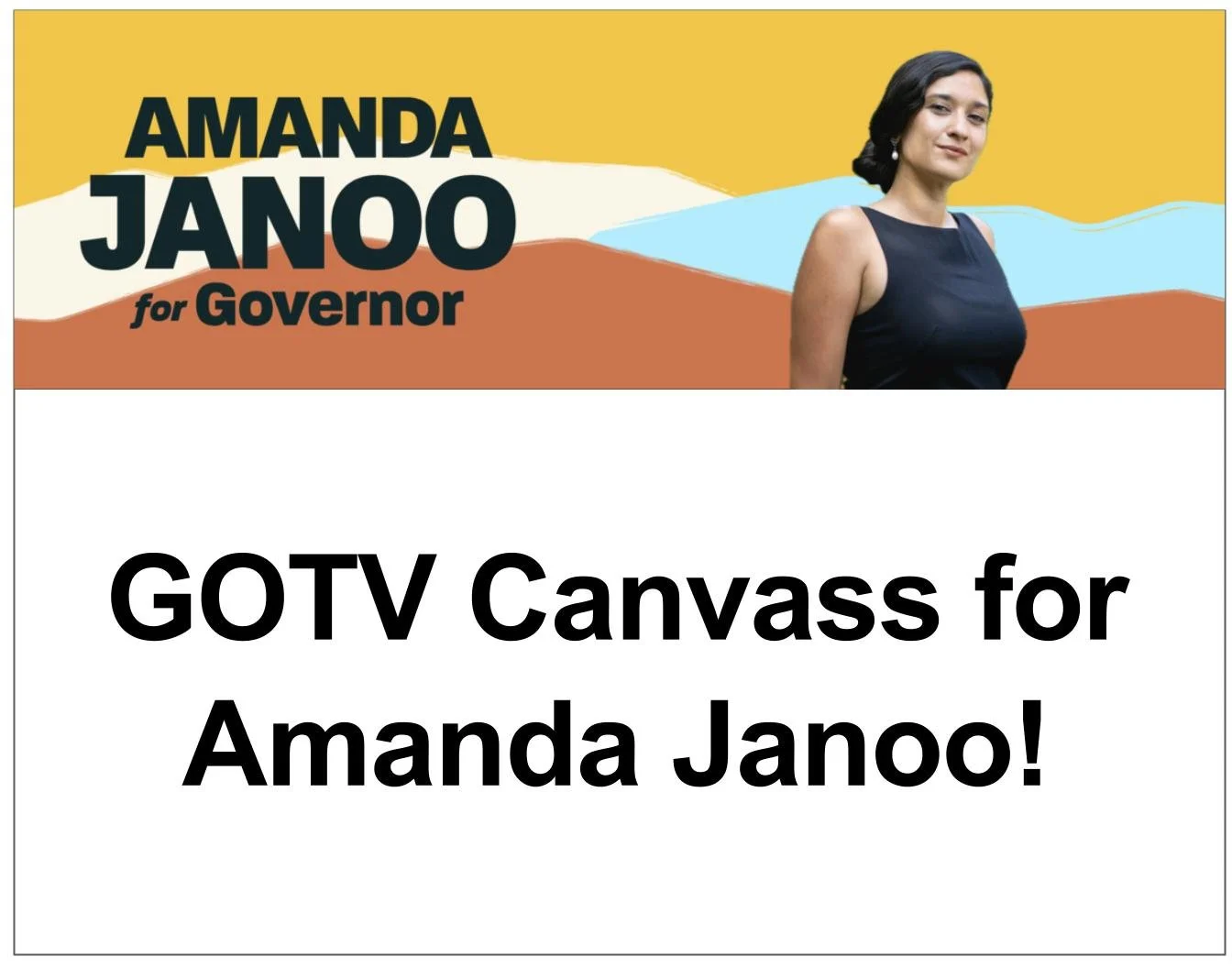 Bennington GOTV Canvass for Amanda Janoo!
