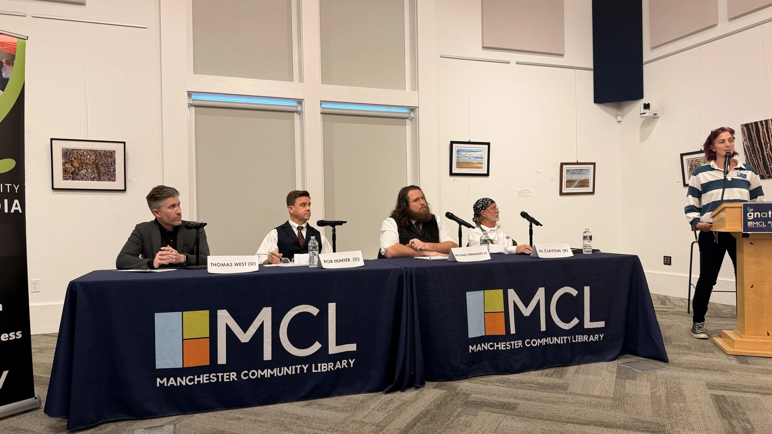 Hunter, West Highlight Education, Cost of Living and Local Priorities at Bennington-4 Forum