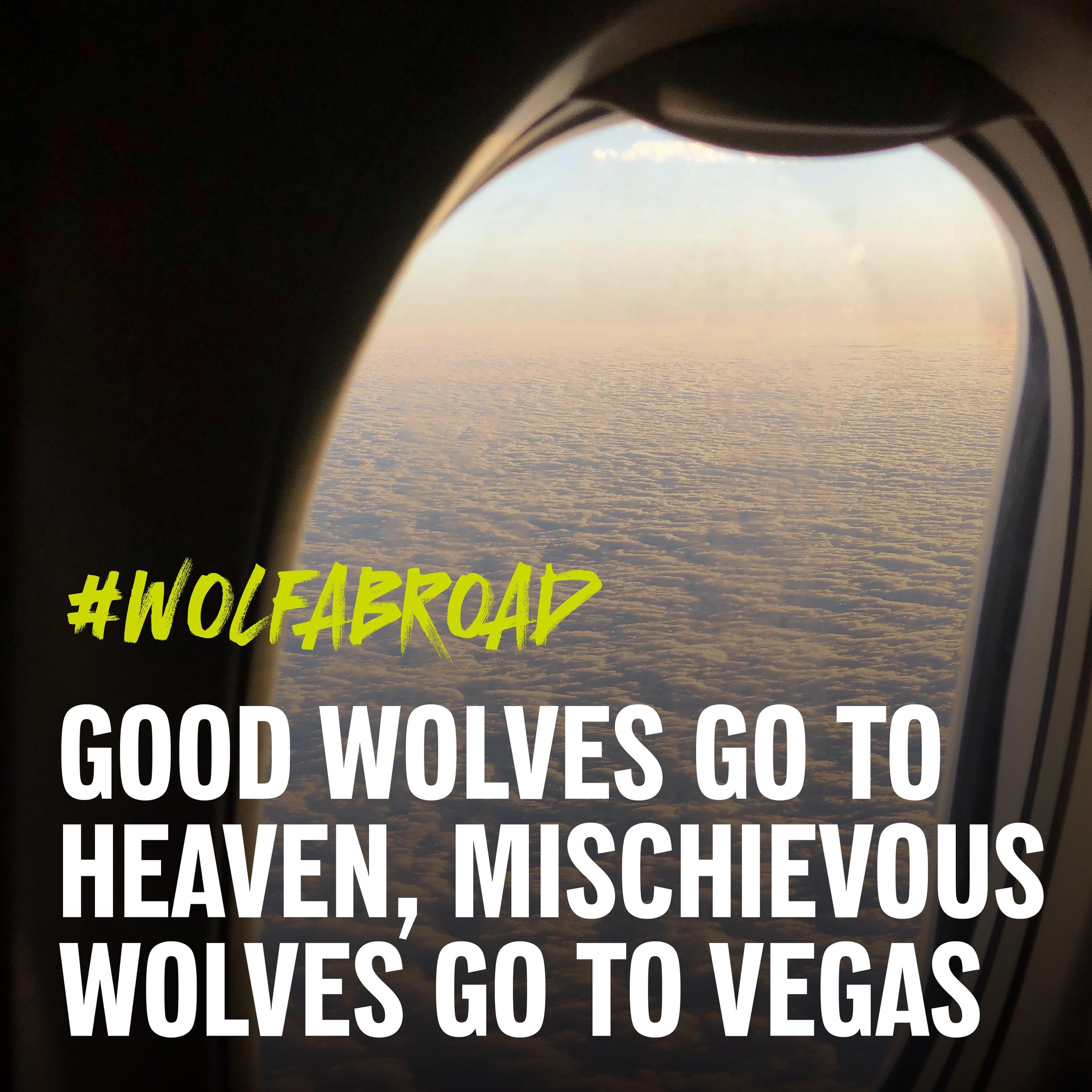 We&rsquo;ve got something up our sleeves! 👀 

#wolfAbroad #WolfWhispers #Vegas