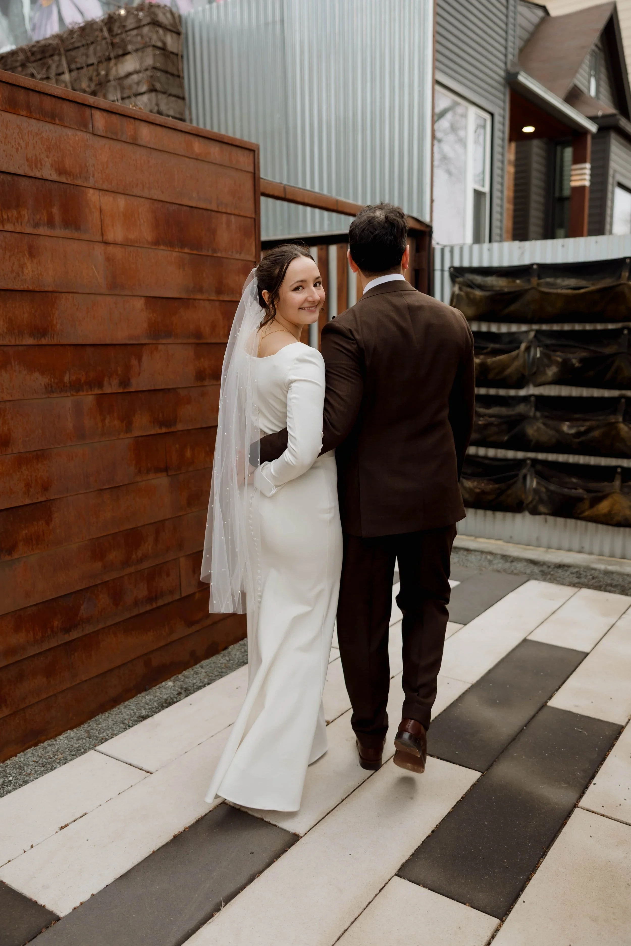 The Joinery Chicago winter wedding
