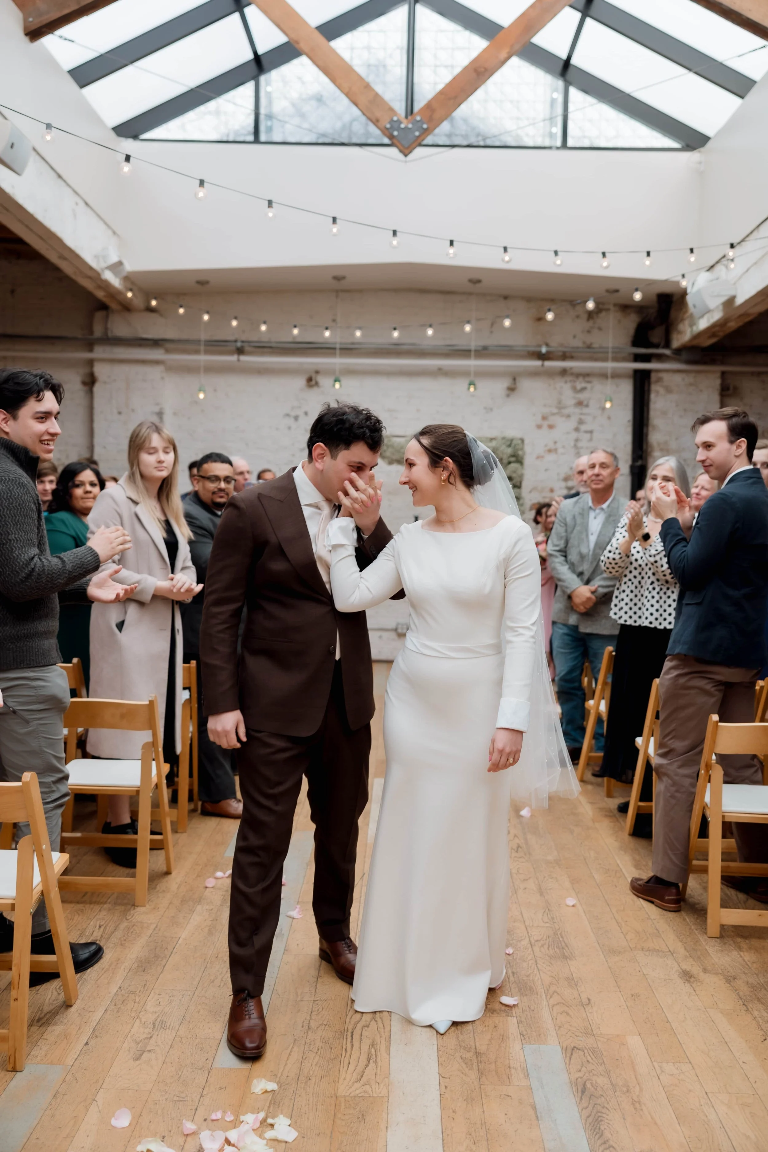 The Joinery wedding ceremony exit