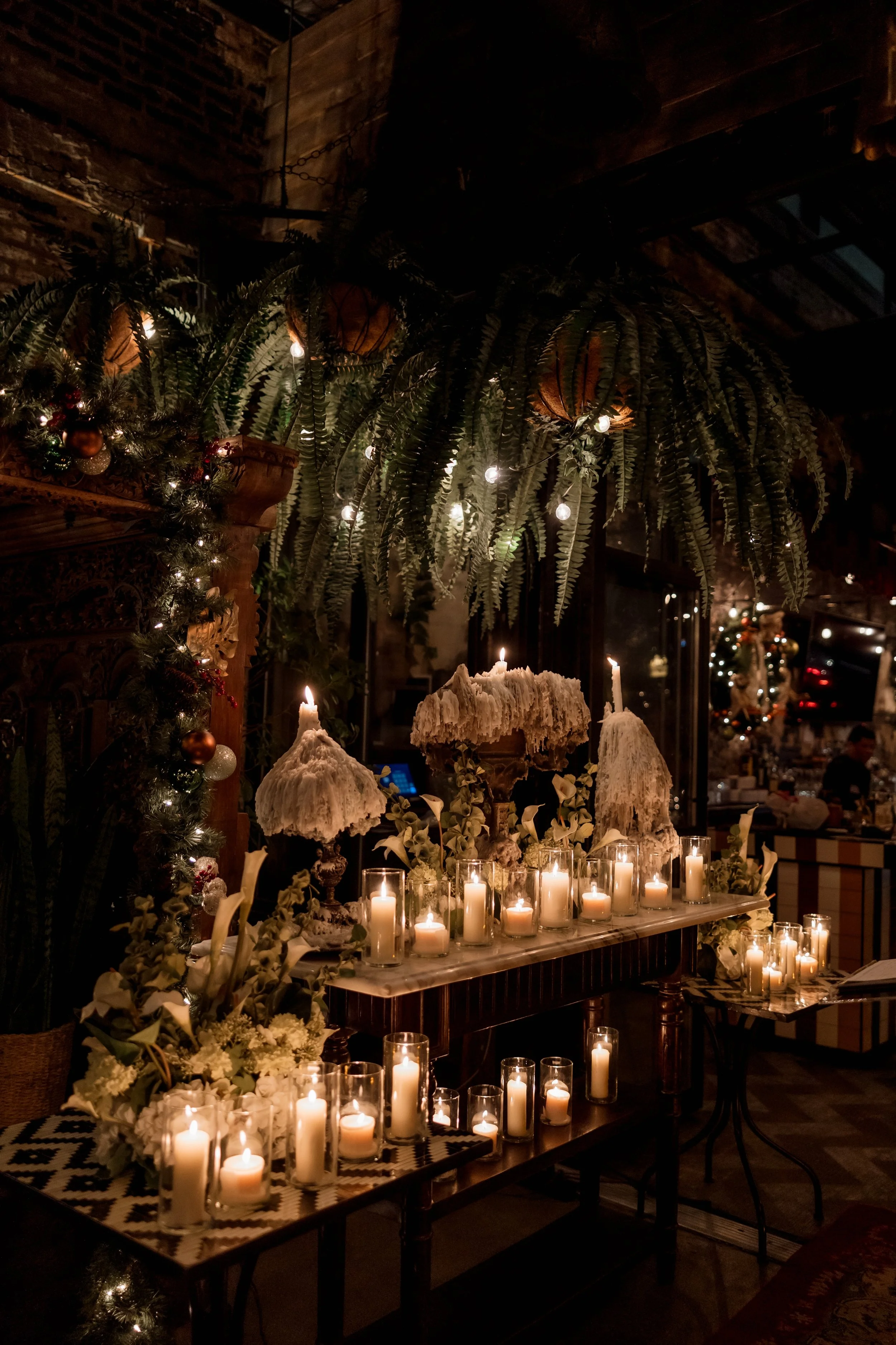 Chicago wedding venue decor at Beatnik West Town