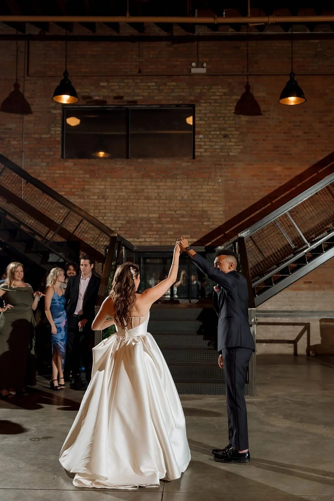 Wedding reception first dance at Fairlie Chicago