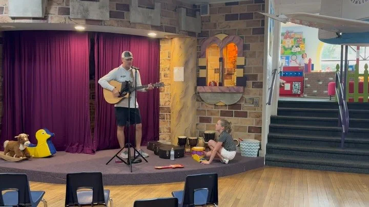 Adam Knudsen and guest star Lucy!