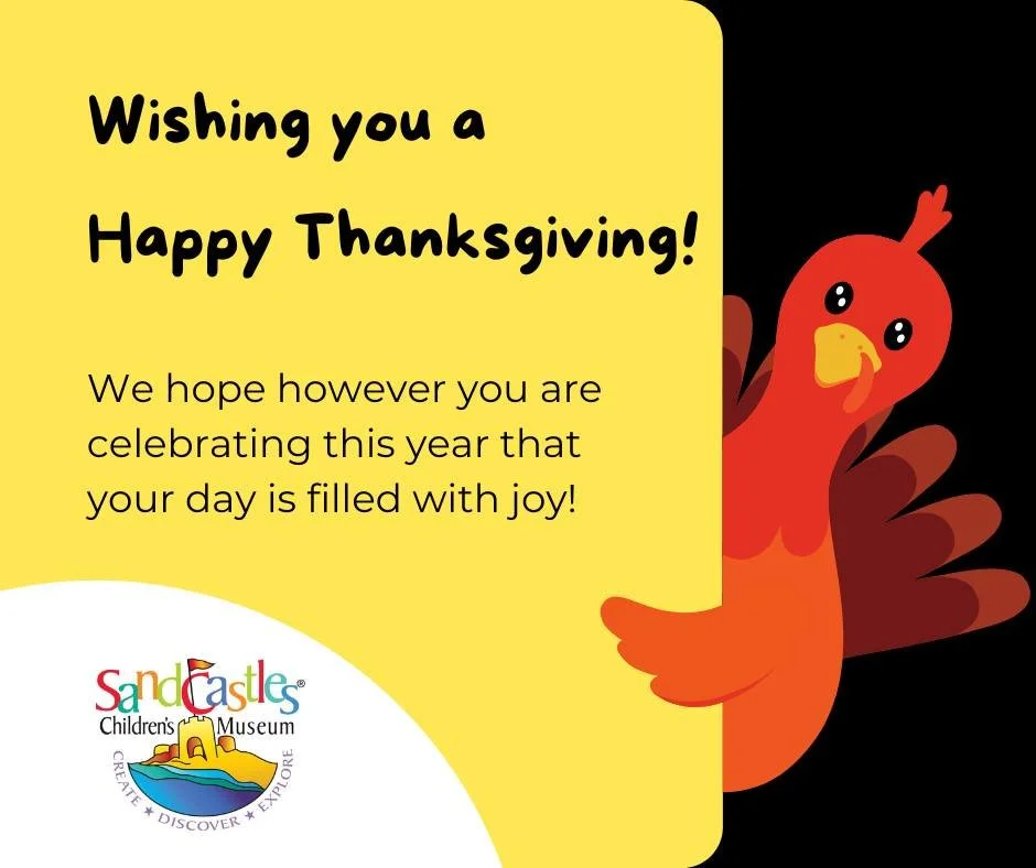 A reminder: We will be closed tomorrow so our staff can celebrate the holiday! We hope to see you on Friday, the 28th, for some fun active toddler play! See you then between 9:30am and 1:00pm!