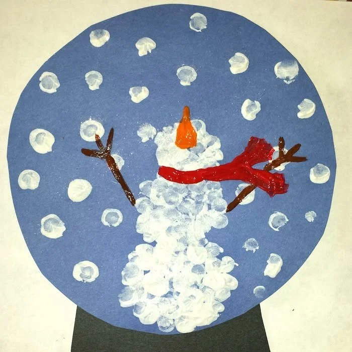 Come create a finger or Q-Tip painting of a Snowman today. We will have all the materials out at the Creation Station. For more information about sandcastles click the link below for our website:
sandcastleschildrensmuseum.com 

#downtownludington #p
