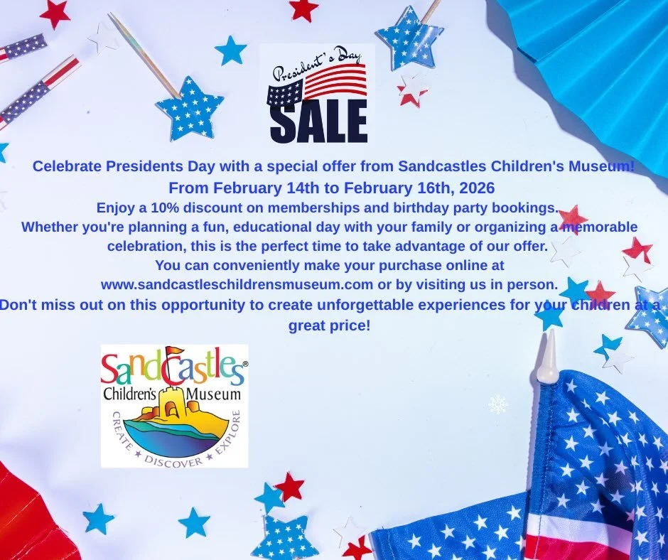 Celebrate Presidents Day with an exclusive 2-day sale! From February 14th-16th, enjoy 10% off 2026 memberships. Additionally, book a birthday party during this period and receive 10% off the total cost. Don&rsquo;t miss this limited-time opportunity!