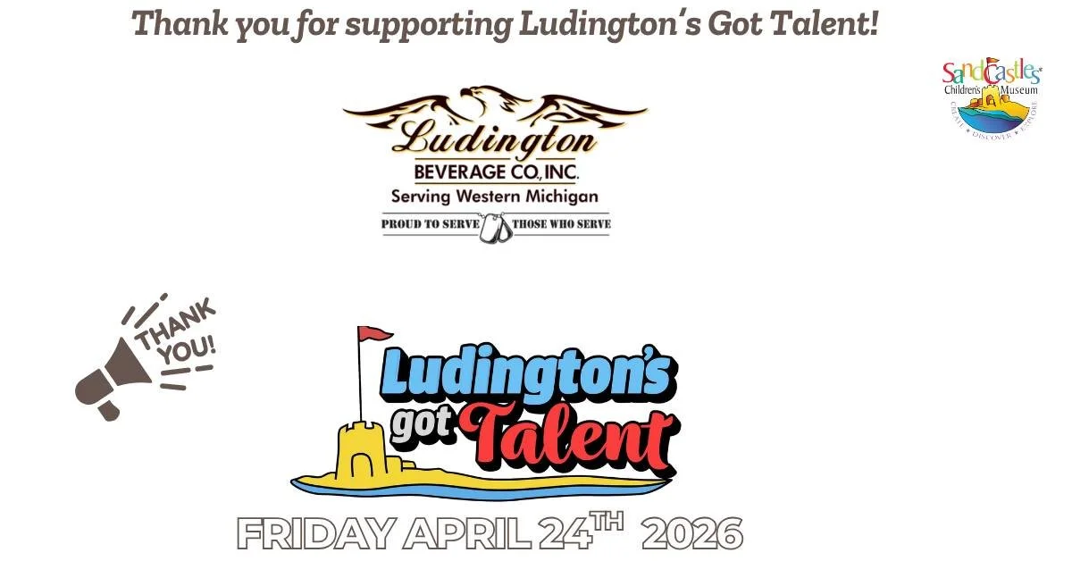 We would like to express our sincere gratitude to Ludington Beverage Co. Inc. for their generous support of the Ludington's Got Talent Fundraiser. Which esteemed organization will be next to join our distinguished list of sponsors? We are deeply appr