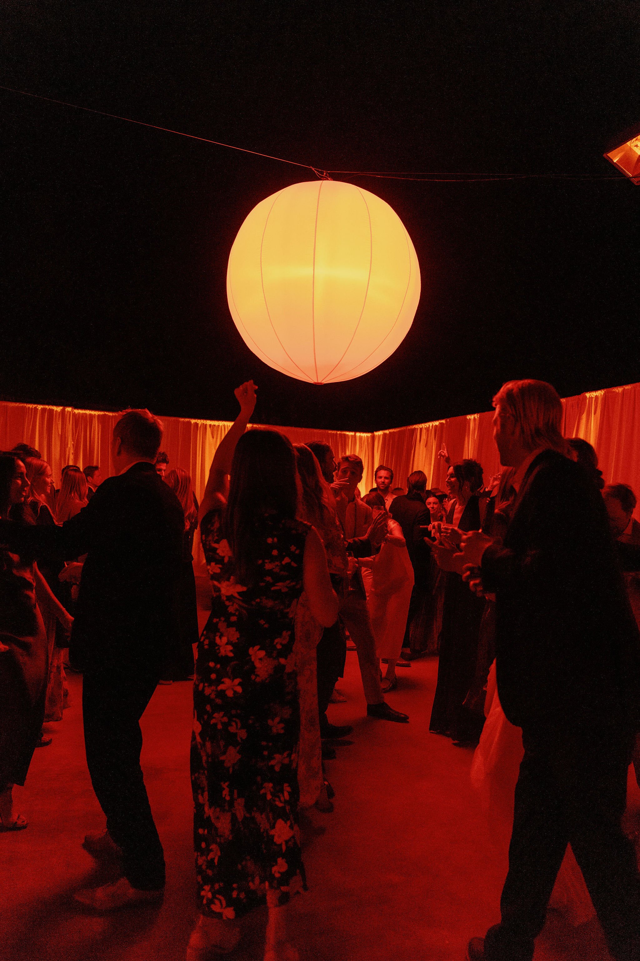Outdoor wedding reception designed by Moon Velvet, a destination wedding planner in Europe and California