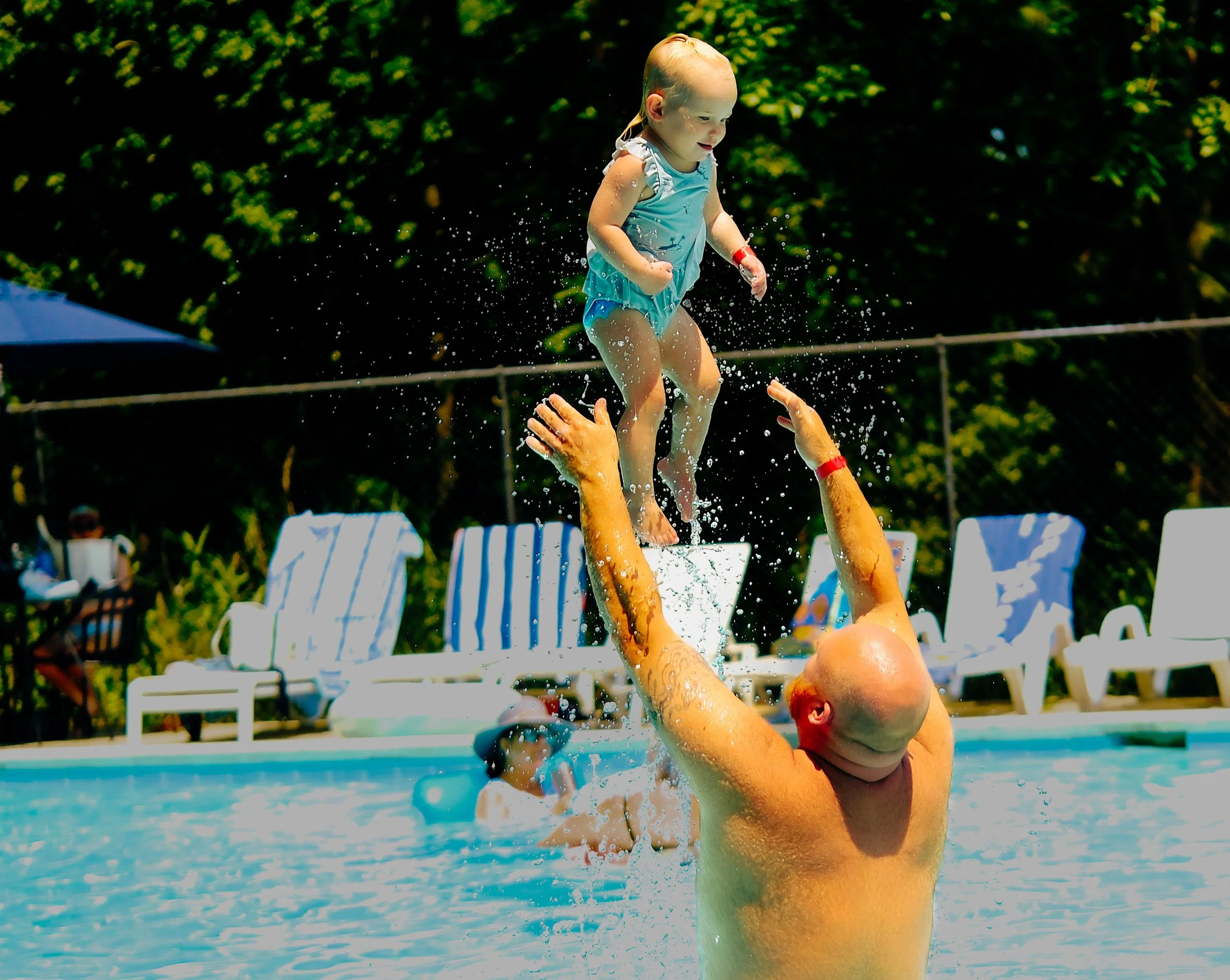 Outdoor Swimming Pool — Mathews Yacht Club