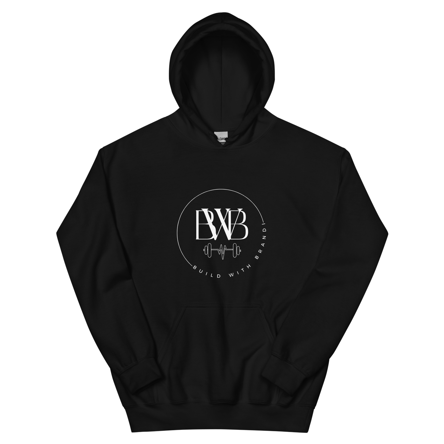BWB Unisex Hoodie (White Logo) — Build With Brandi