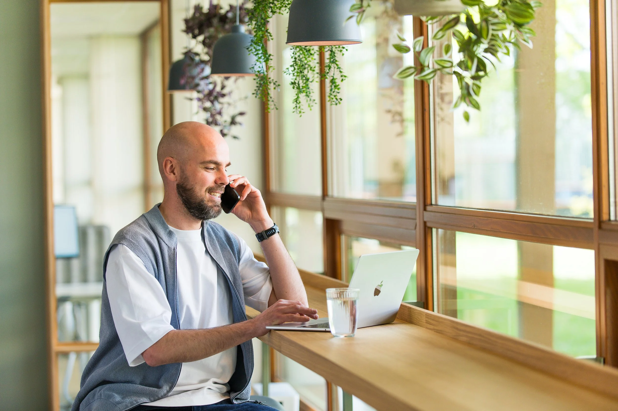 Telefonisch gesprek