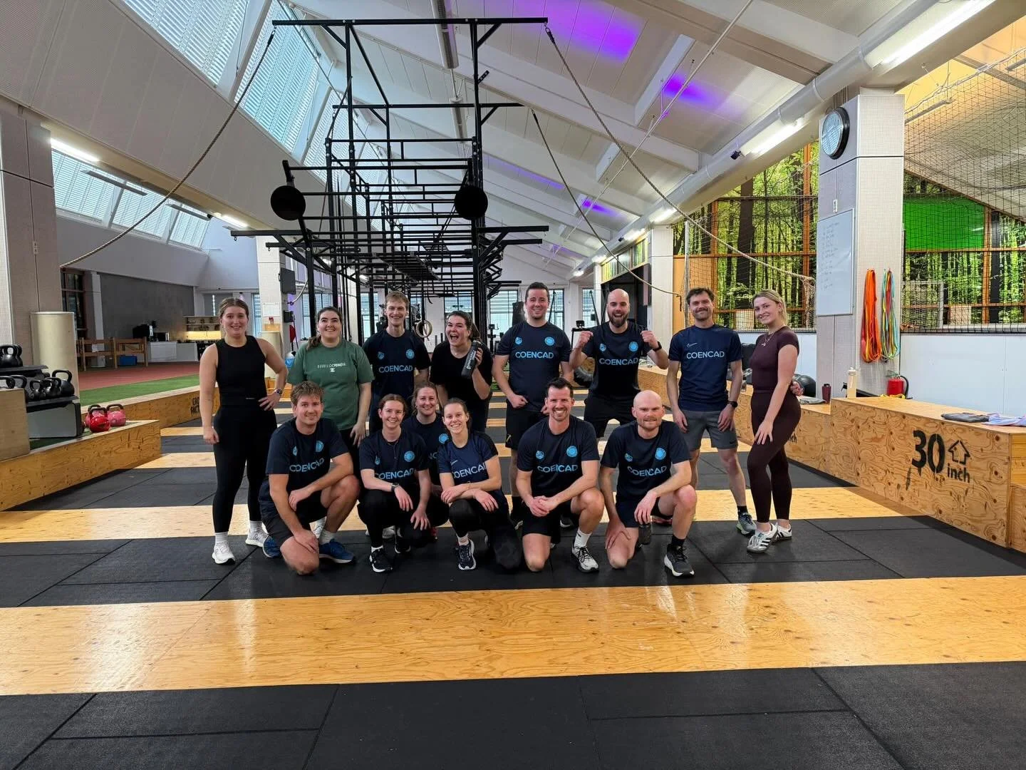 &bull; COENCAD Sport

Gisteren stond er een Hyrox clinic op het programma 💪🏻🏋️ 
Een combinatie van kracht en conditie.

Een aantal kanjers ging de uitdaging aan en dat werd zweten, lachen, vooral doorgaan en ontdekken dat je benen moeier kunnen wo