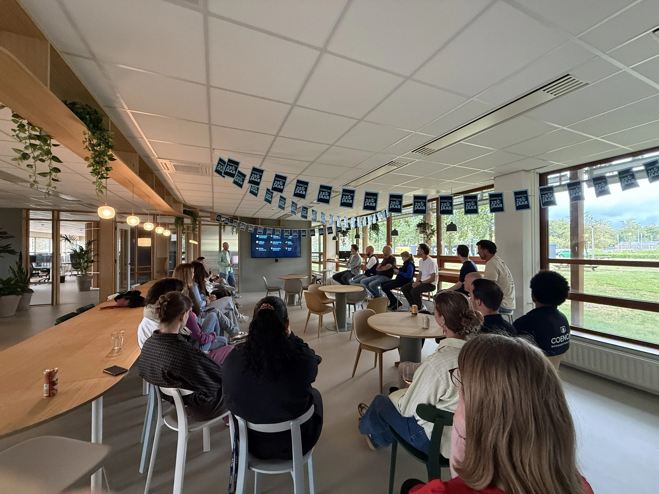 COENCAD Halfjaarpresentatie &amp; etentje 🍕 