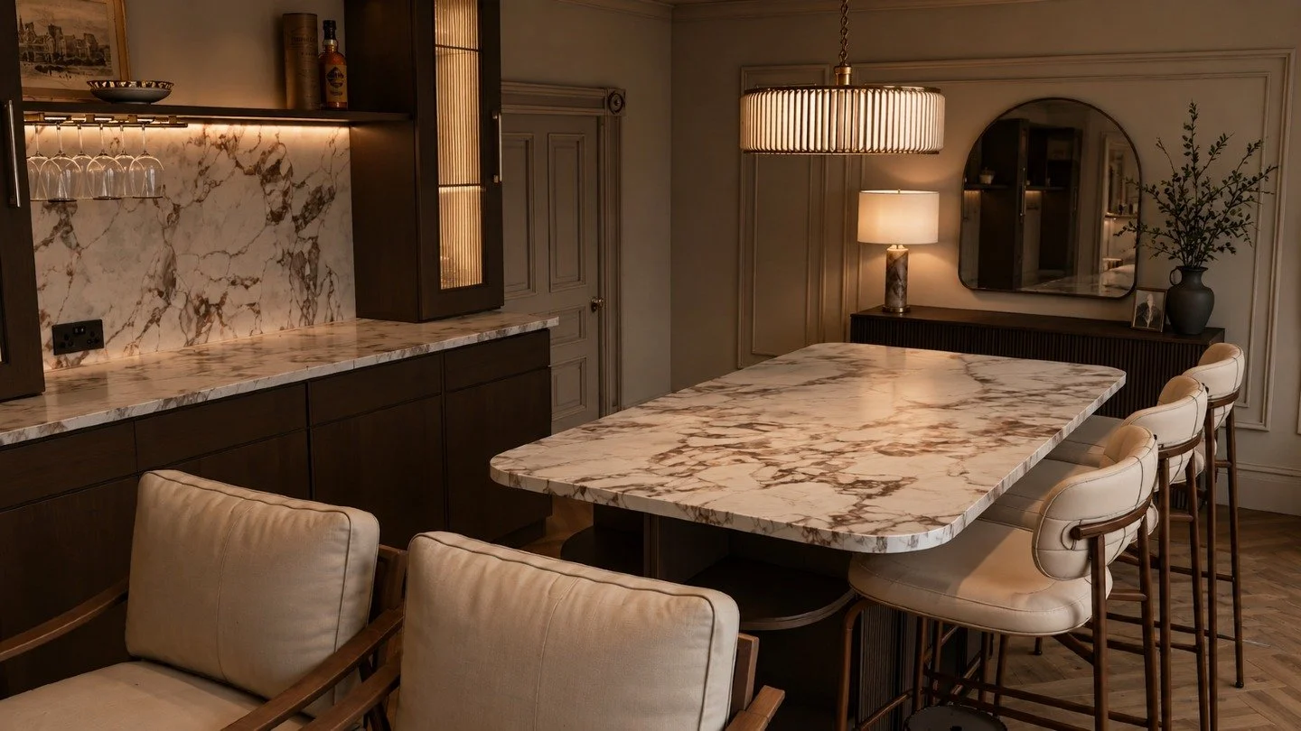Can you see the vision yet 😍? I cannot wait to see this space complete! 

Quartz was installed at the bar project last week and it&rsquo;s already starting to come together beautifully ✨

And this is one of the biggest benefits of working with a des