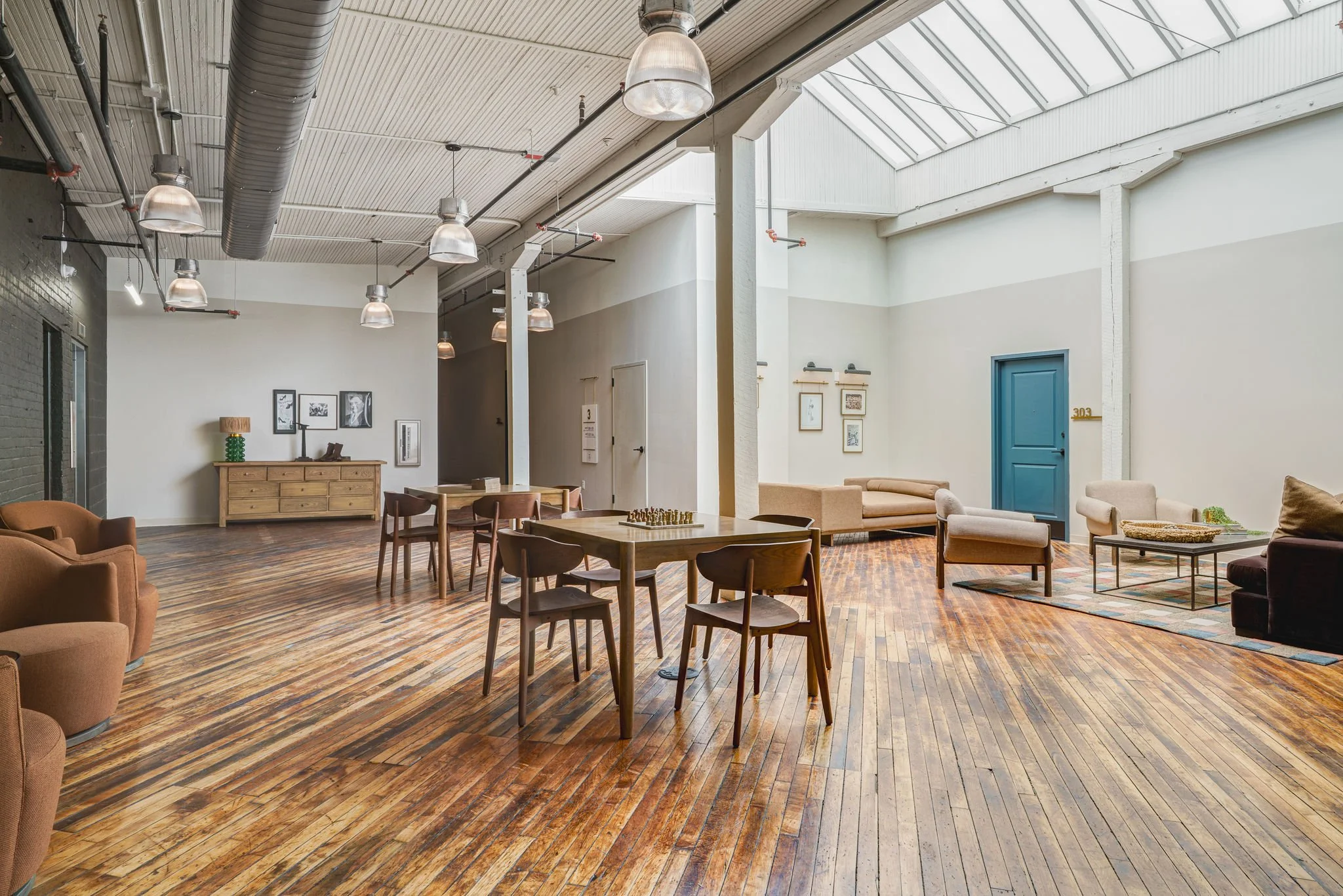 Third floor atrium.