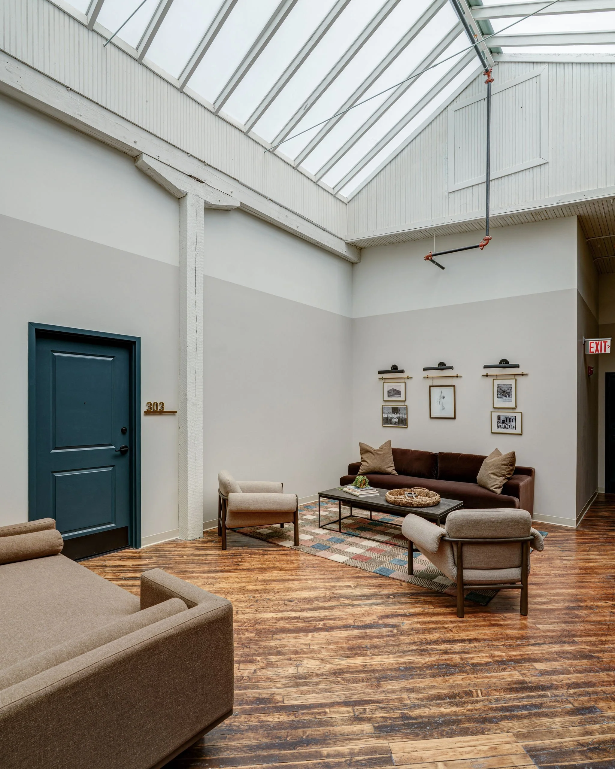 Third floor atrium.