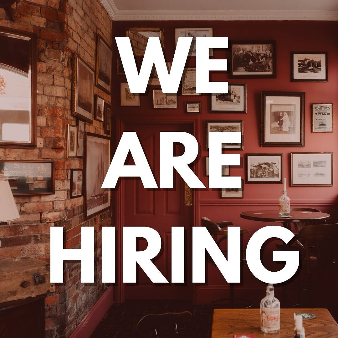 Interested in joining our team?

We currently have full time and part time positions available. If you are interested, then please send your CV to info@thetitanic.co.uk or send us a DM 🖤