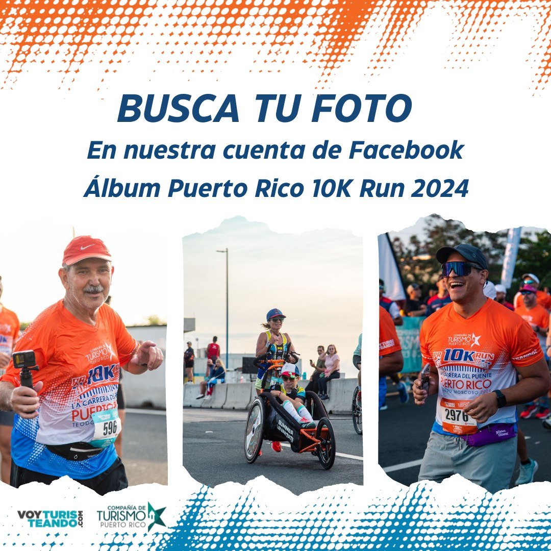 &iexcl;Ve y busca tu foto en el &aacute;lbum Puerto Rico 10k Run 2024! 😁🙌

#CorrePorTuMeta #pr10krun2024