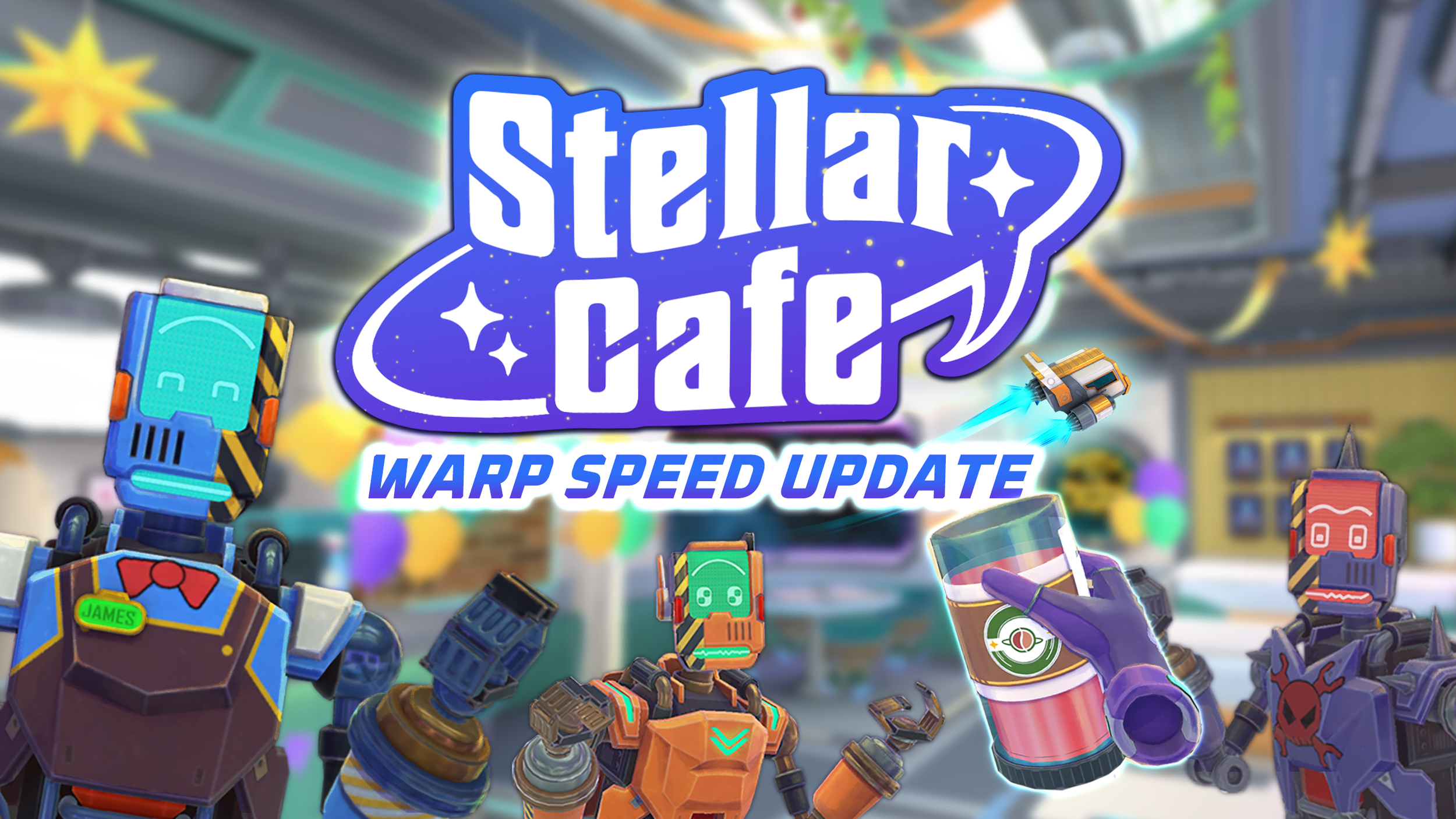 Stellar Cafe at Warp Speed