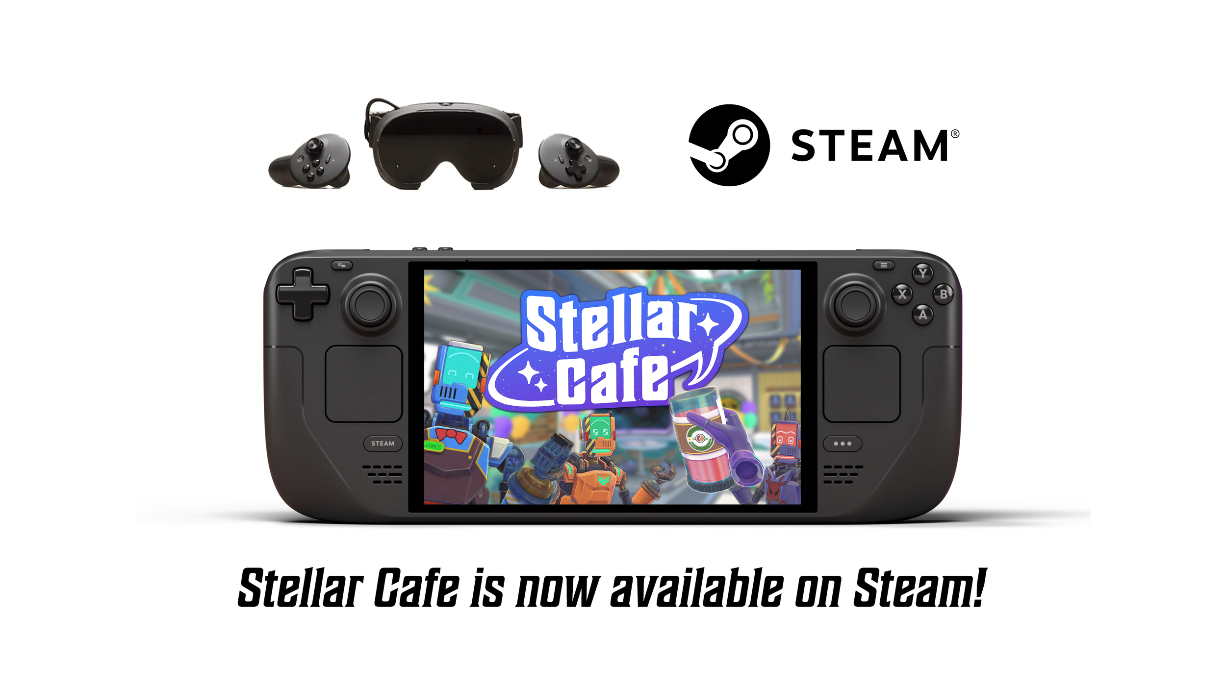 Stellar Cafe is Now on Steam!